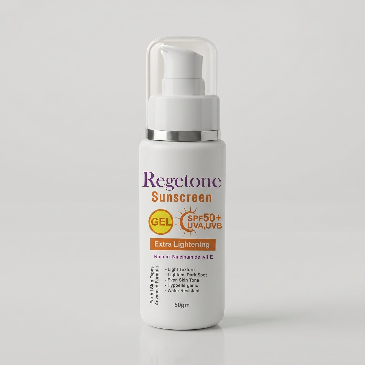 Sunscreen Gel SPF50+