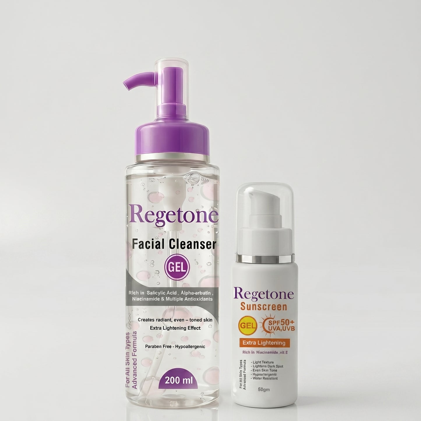 Sunscreen+Facial Cleanser Bundle