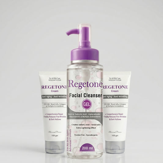 Facial Cleanser +Cream 1+1 Bundle